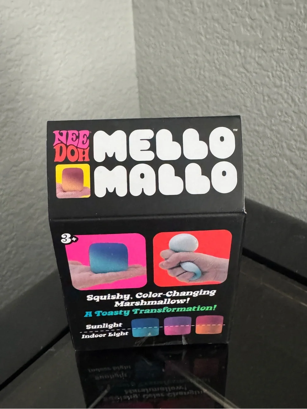 Needoh Color-Changing Mello Mallo Squishy - Pink